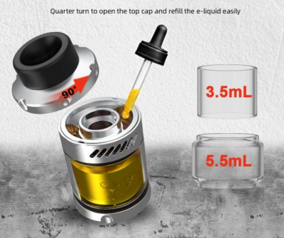 Купить Hellvape Dead Rabbit V3 RTA обслуживаемый бак (silver) Hellvape Dead Rabbit V3 RTA обслуживаемый бак (silver)