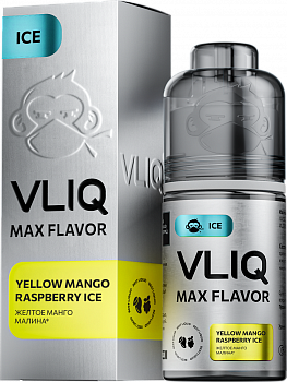 Ароматизатор Max Flavor Ice "Желтое манго с малиной / Yellow Mango Raspberry Ice" 15мл (на 30мл)