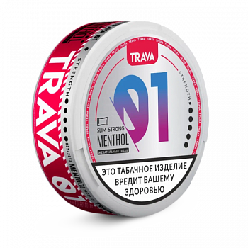 Жевательный табак TRAVA LITTLE STRONG "MENTHOL"